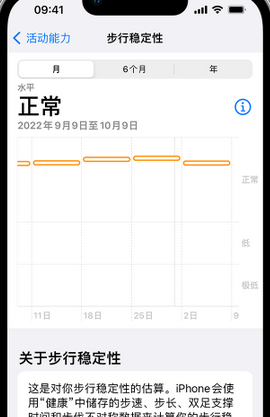 昂昂溪iPhone手机维修如何在iPhone开启'步行稳定性通知'