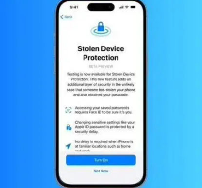 昂昂溪苹果授权维修店分享被盗设备保护功能开启方法 